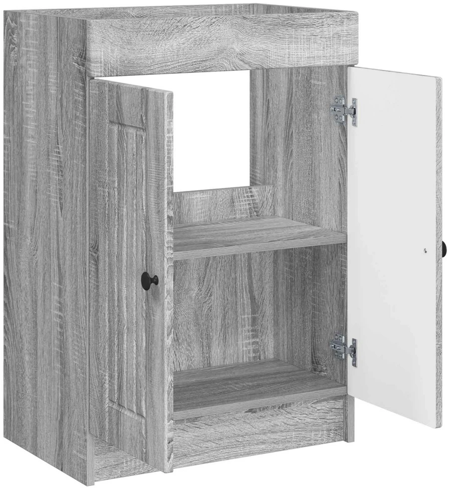 Vonios spintelė po kriaukle Pilka Sonoma 78,5 x 37,5 x 81 cm