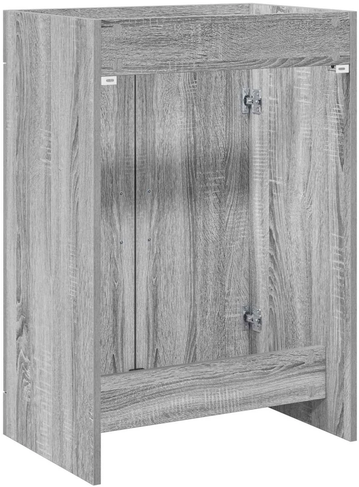 Vonios spintelė po kriaukle Pilka Sonoma 78,5 x 37,5 x 81 cm