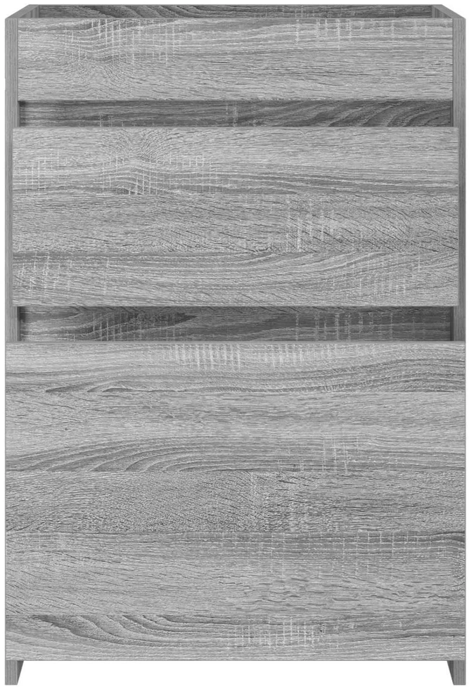 Vonios spintelė po kriaukle Pilka Sonoma 56 x 37,5 x 81 cm