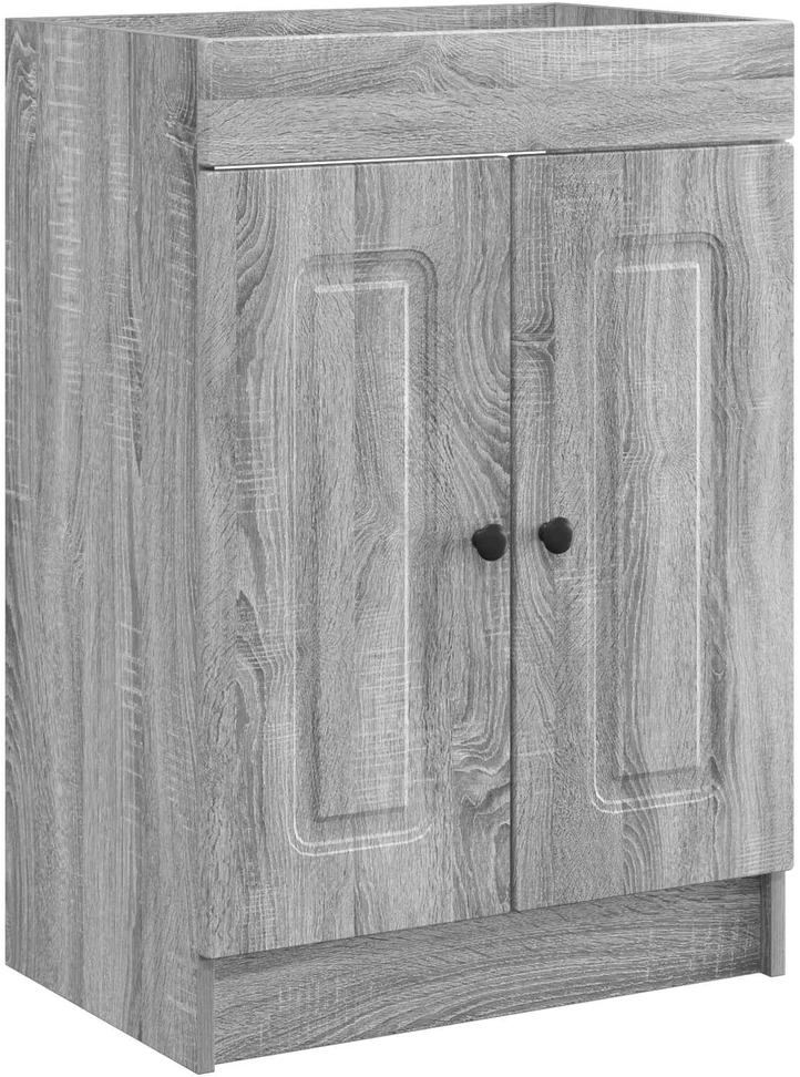 Vonios spintelė po kriaukle Pilka Sonoma 78,5 x 37,5 x 81 cm