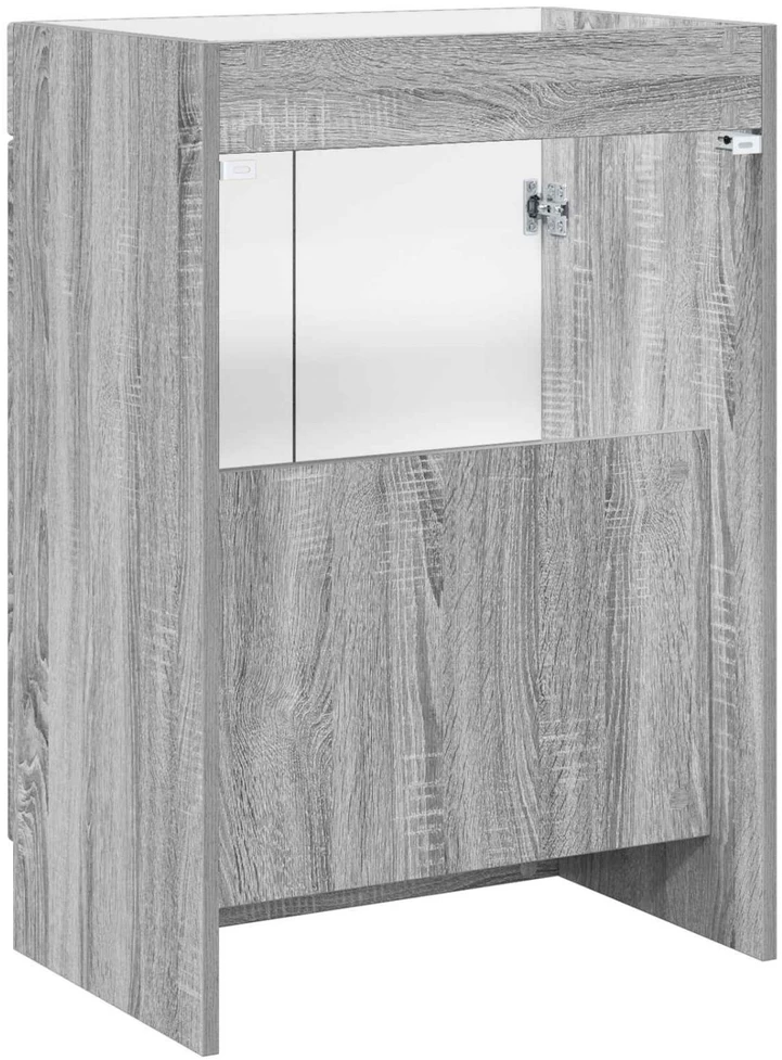 Vonios spintelė po kriaukle Pilka Sonoma 78,5 x 37,5 x 81 cm