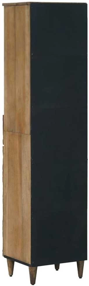Vonios spintelė Ruda 38 x 33,5 x 160 cm Kietas mango medis