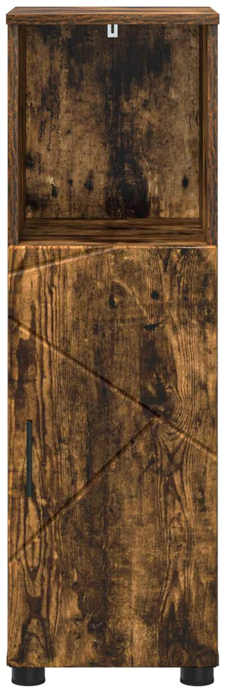 Vonios spintelė Rūkyta ąžuolas 30 x 35 x 95 cm