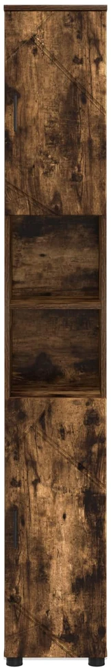 Vonios spintelė Rūkyta ąžuolas 30 x 35 x 192 cm