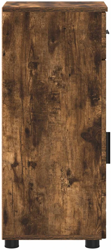 Vonios spintelė Rūkyta ąžuolas 30 x 35 x 80 cm