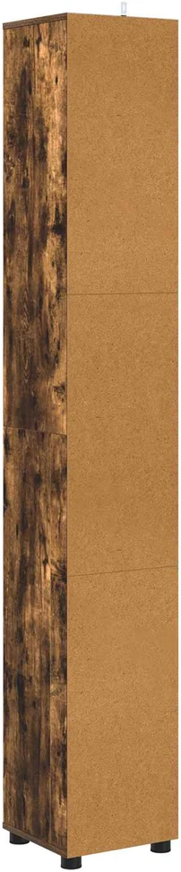Vonios spintelė Rūkyta ąžuolas 30,5 x 30 x 195 cm