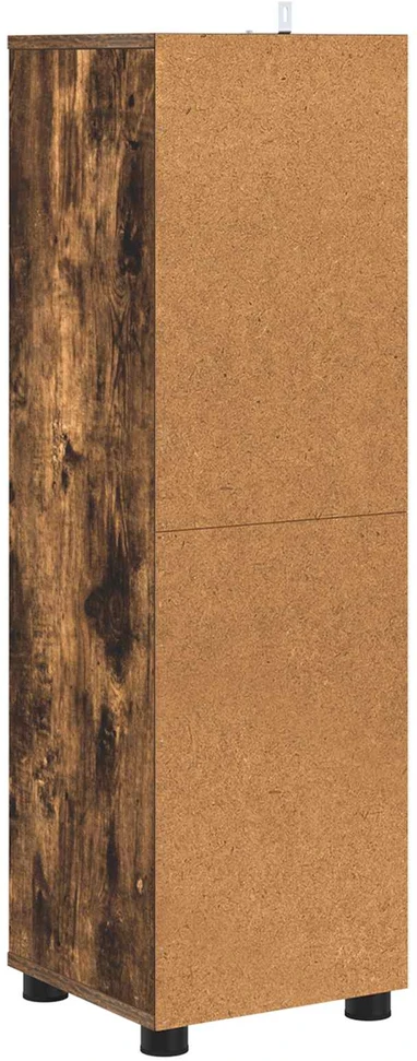 Vonios spintelė Rūkyta ąžuolas 30,5 x 30 x 101 cm