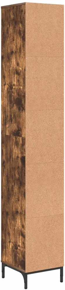 Vonios spintelė Rūkyta ąžuolas 31,5 x 33 x 190 cm