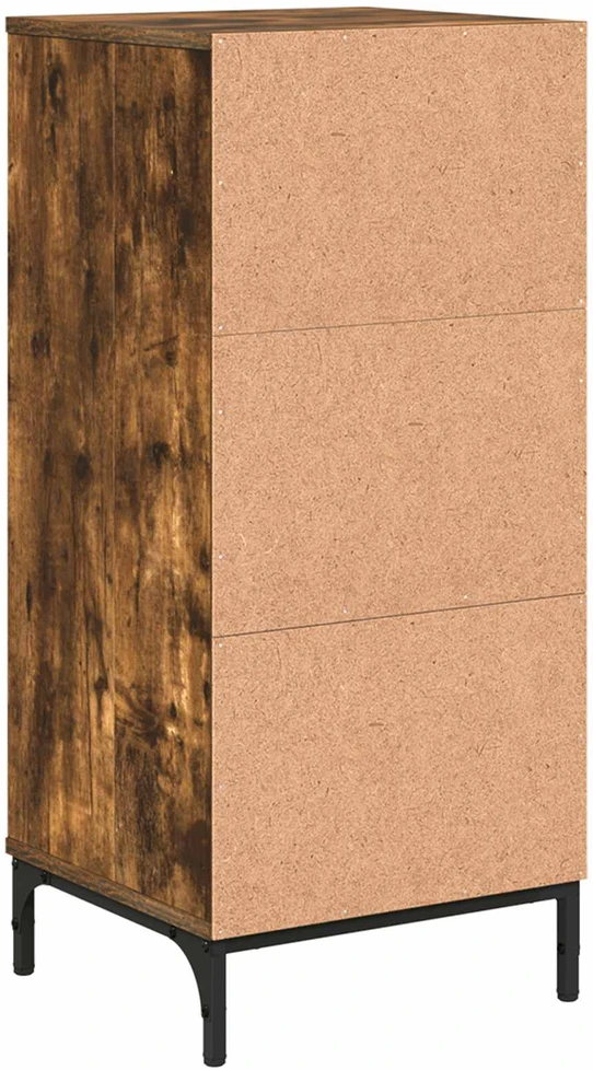 Vonios spintelė Rūkyta ąžuolas 39,5 x 36 x 88 cm