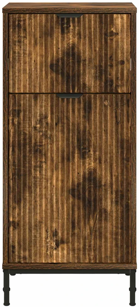Vonios spintelė Rūkyta ąžuolas 39,5 x 36 x 88 cm