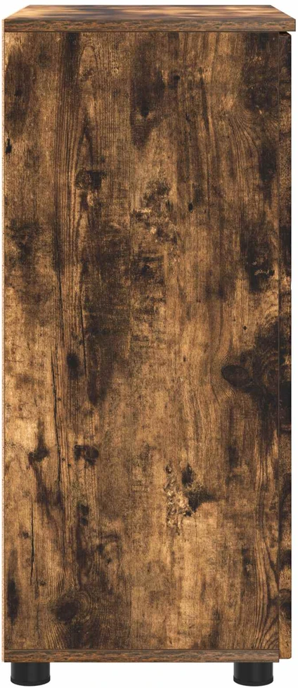 Vonios spintelė Rūkyta ąžuolas 60 x 35 x 80 cm