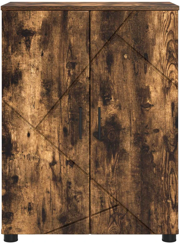 Vonios spintelė Rūkyta ąžuolas 60 x 35 x 80 cm