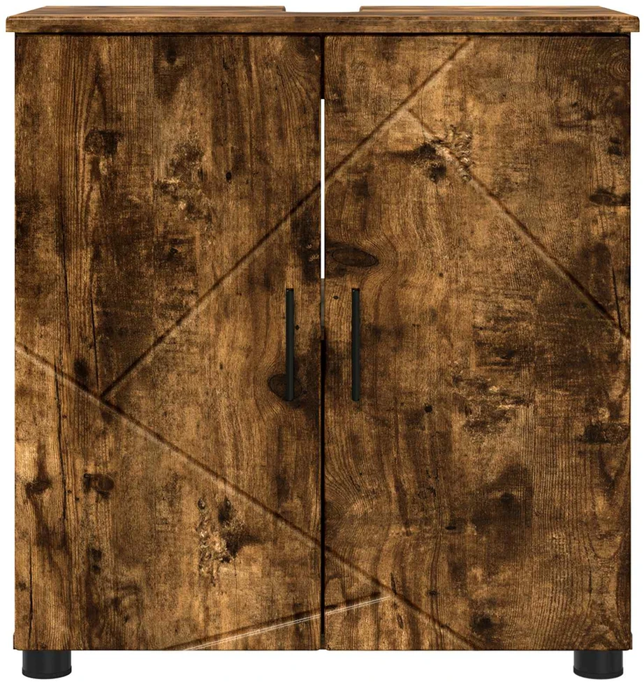 Vonios spintelė Rūkyta ąžuolas 61 x 35 x 64 cm