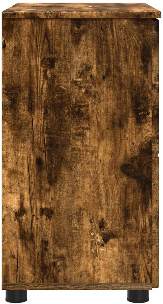 Vonios spintelė Rūkyta ąžuolas 61 x 35 x 64 cm