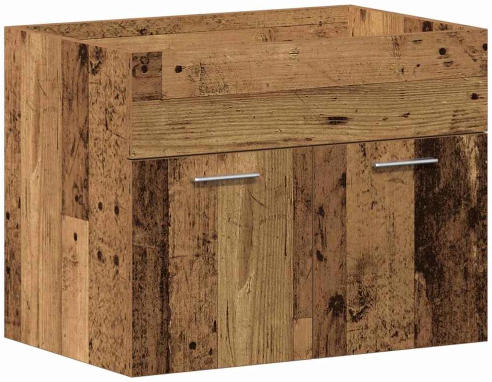TV staliukas Vonios spintelė Senas medis 60 x 38,5 x 46 cm Apdirbta mediena