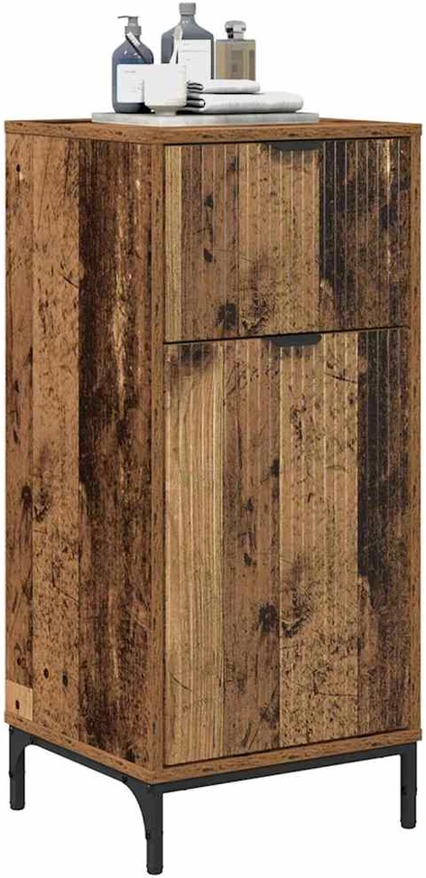 Vonios spintelė Senovinis medis 39,5 x 36 x 88 cm
