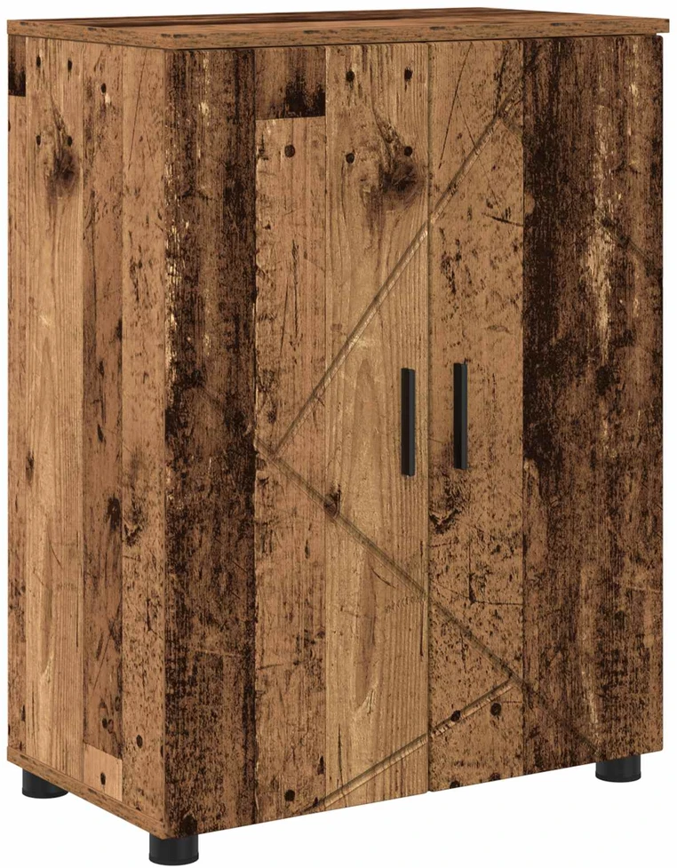 Vonios spintelė Senovinis medis 60 x 35 x 80 cm