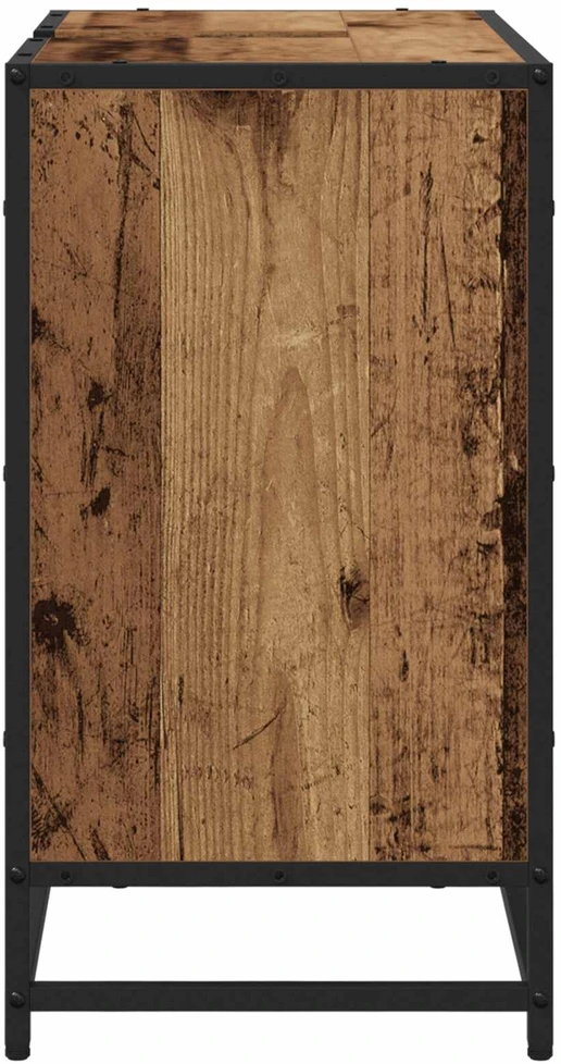 Vonios spintelė Senovinis medis 65 x 33 x 60 cm