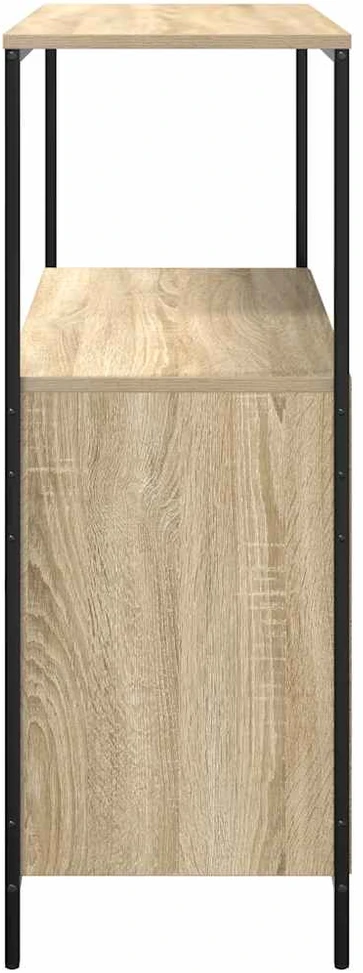 Vonios spintelė su lentynomis sonoma ąžuolas 76,5x35x95 cm