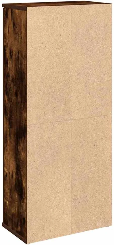 Vonios spintelė su ritinėlių laikikliu, dūminio, 39x22x90cm