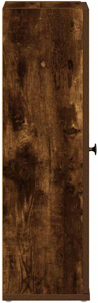 Vonios spintelė su ritinėlių laikikliu, dūminio, 20,5x22x72cm