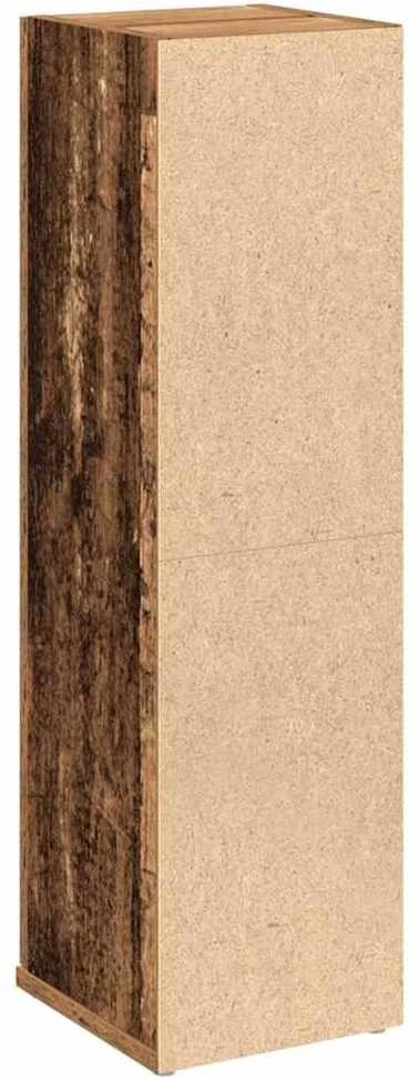 Vonios spintelė su ritinėlių laikikliu, medienos, 20,5x22x72cm