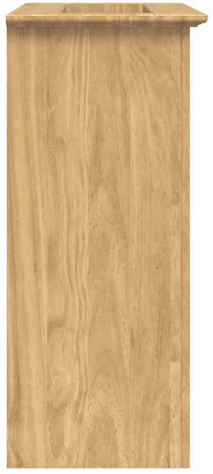 Vonios spintelė BODO Medus ruda 70 x 35 x 80 cm