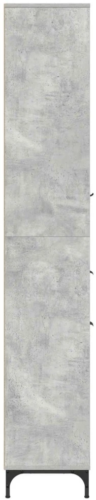 Vonios spintelė Betono pilka 31,5 x 33 x 190 cm