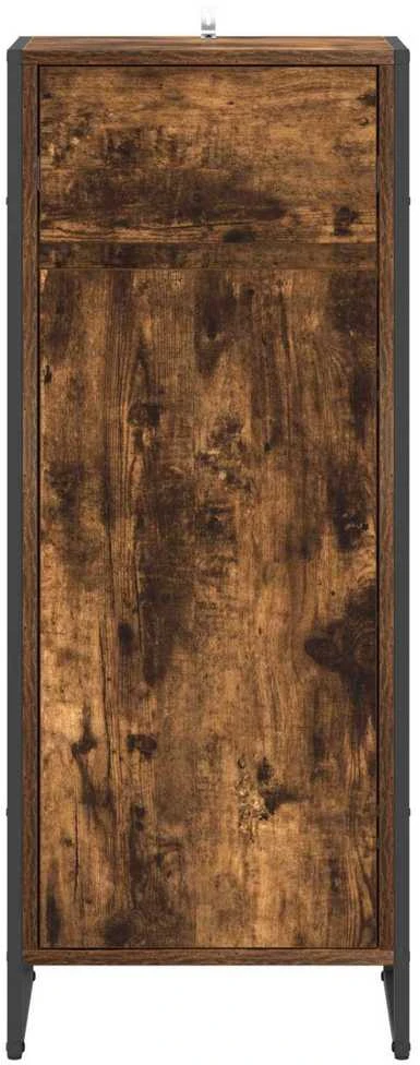 Vonios spintelė Dūminis ąžuolas 40 x 30 x 100 cm