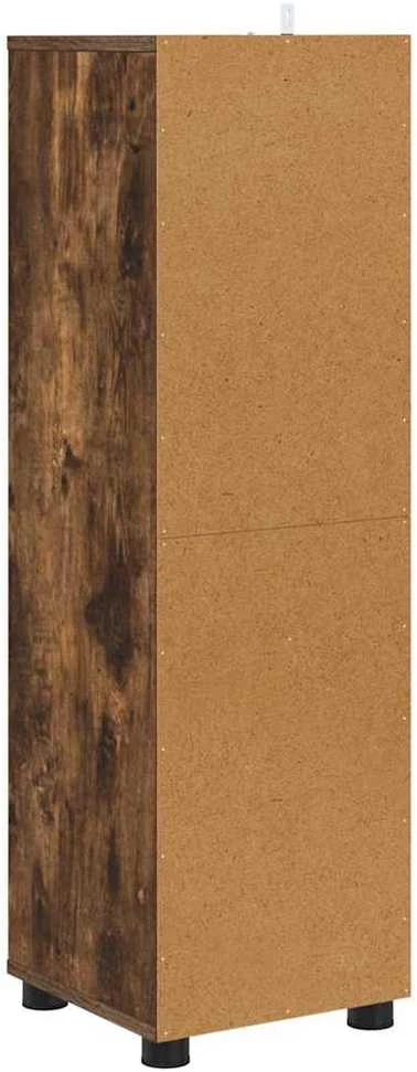 Vonios spintelė Rūkyta ąžuolas 30,5 x 30 x 101 cm