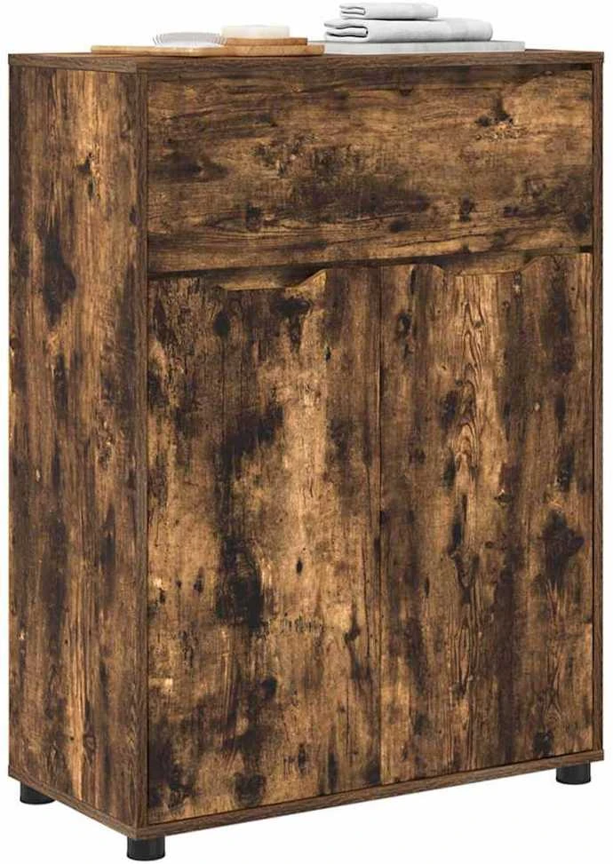 Vonios spintelė Rūkyta ąžuolas 72,5 x 36,5 x 100 cm