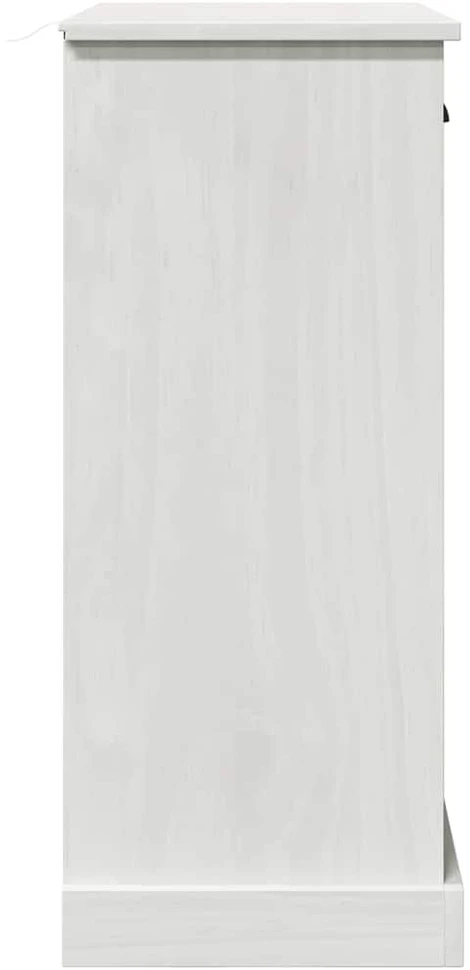 Vonios spintelė VIGO Balta ir senovinė balta 68 x 34 x 80 cm
