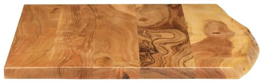 Vonios spintelės stalviršis, 80x52x2,5cm, akacijos masyvas