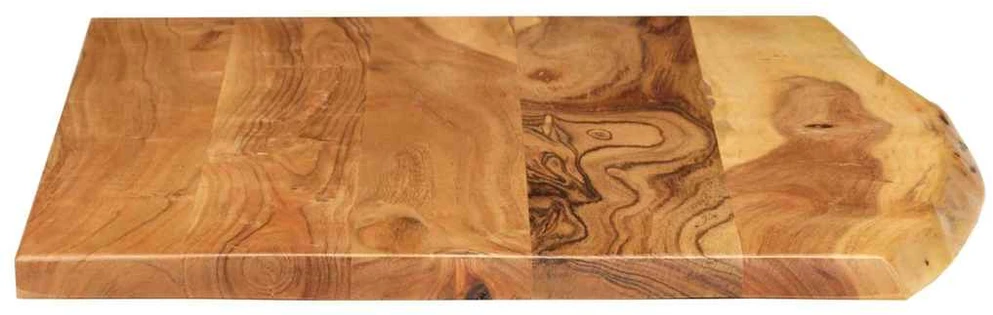 Vonios spintelės stalviršis, 80x52x2,5cm, akacijos masyvas