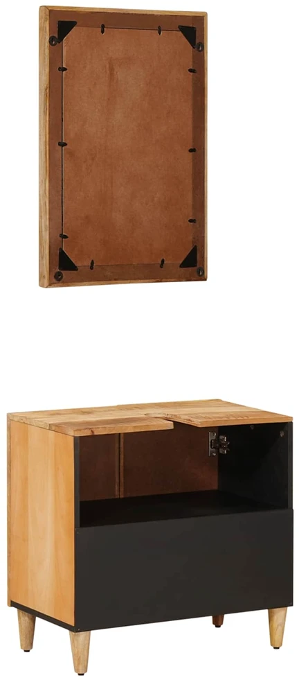 Vonios spintos komplektas 2 vnt. 62 x 33 x 58 cm