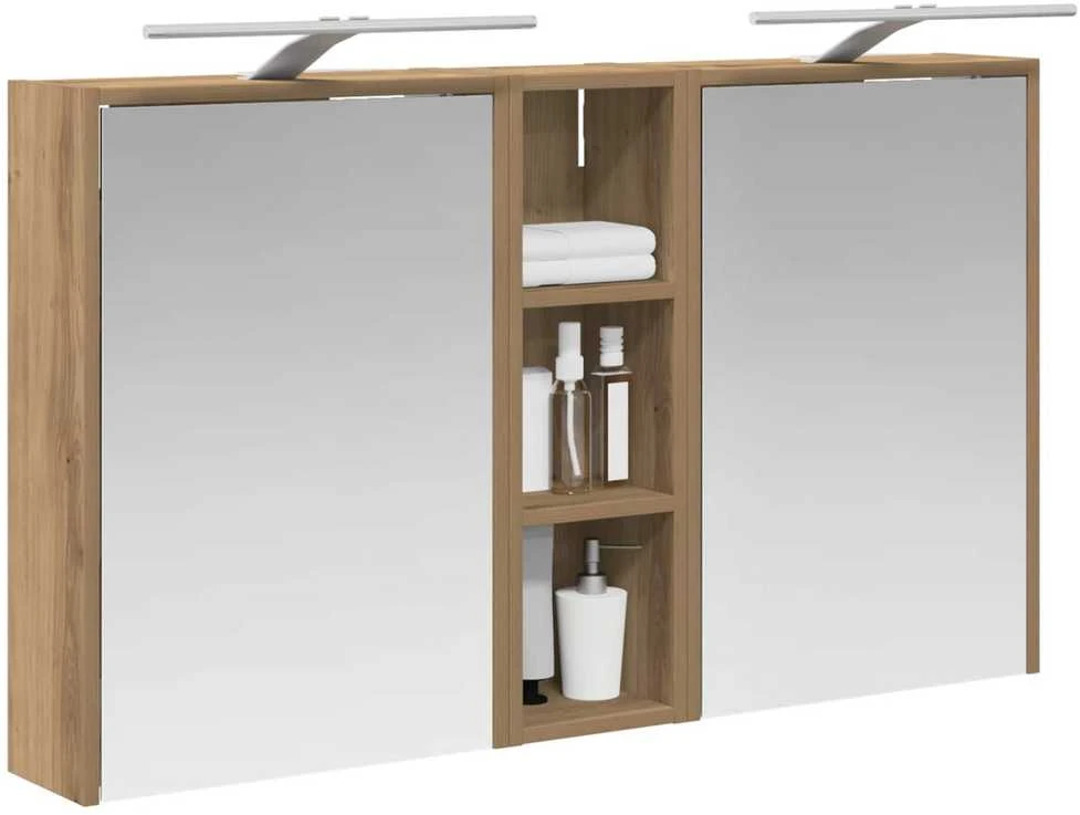 Vonios spintos komplektas 3 vnt. 106 x 16 x 62,5 cm