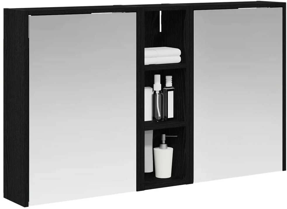 Vonios spintos komplektas 3 vnt. 106 x 16 x 62,5 cm