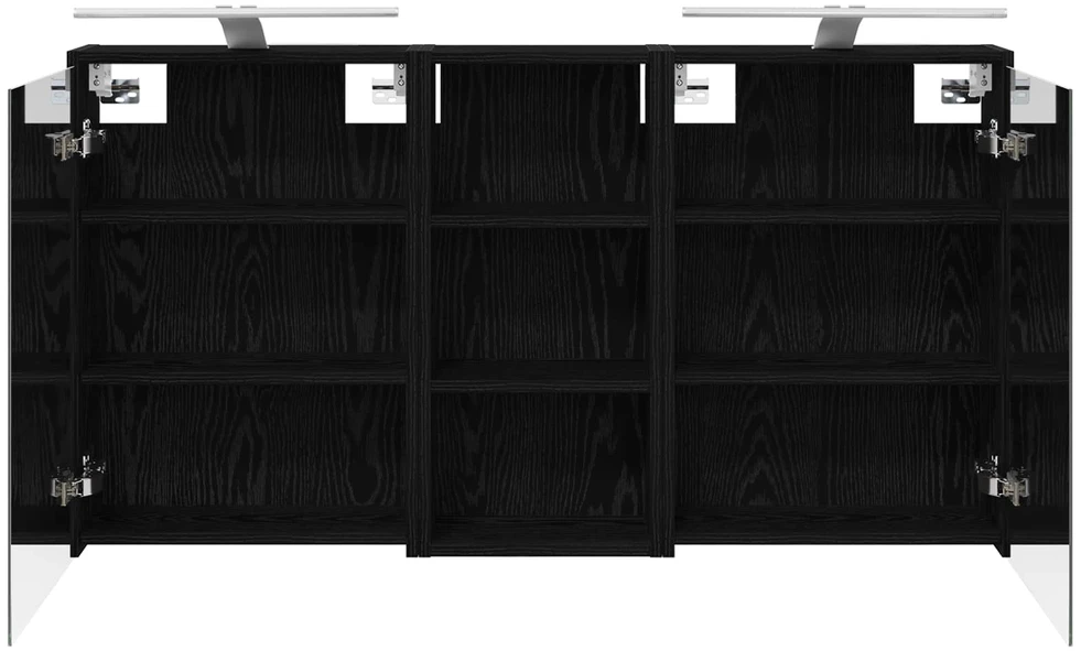 Vonios spintos komplektas 3 vnt. 116 x 16 x 62,5 cm