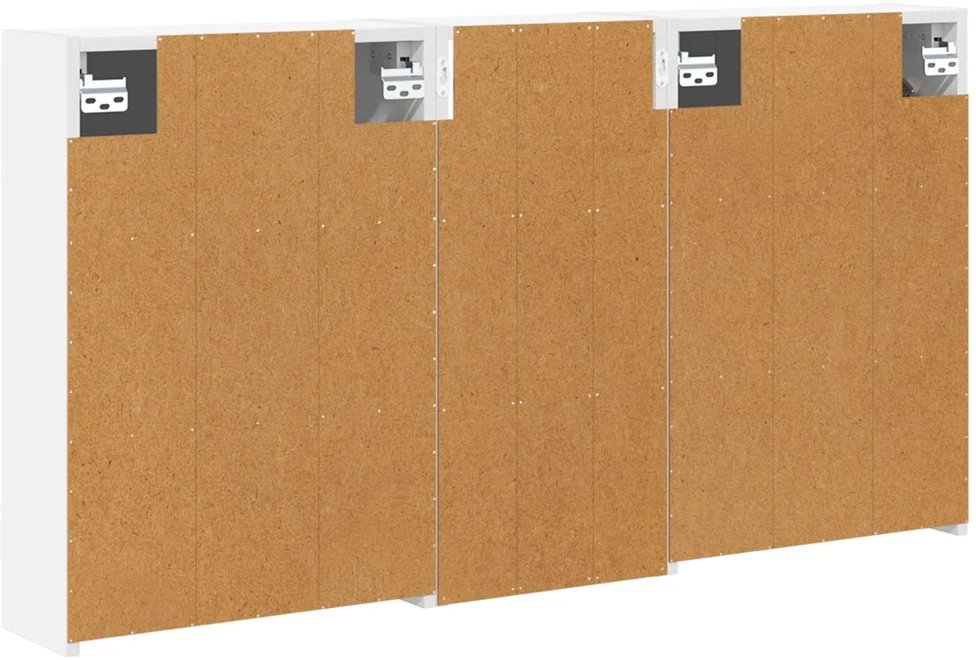 Vonios spintos komplektas 3 vnt. 116 x 16 x 62,5 cm