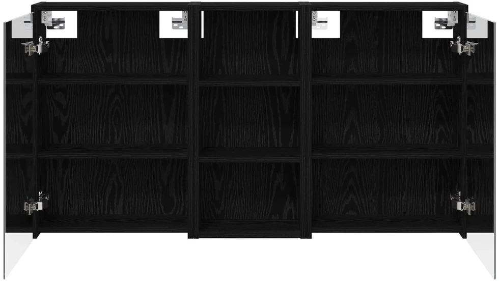 Vonios spintos komplektas 3 vnt. 116 x 16 x 62,5 cm