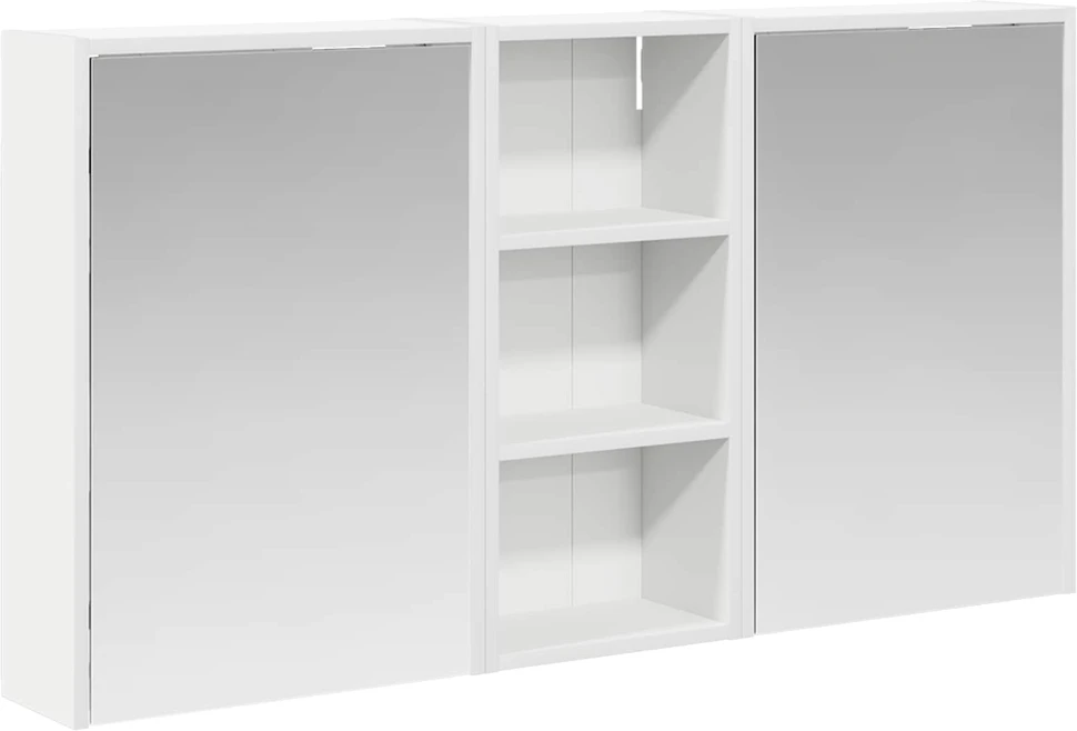 Vonios spintos komplektas 3 vnt. 116 x 16 x 62,5 cm