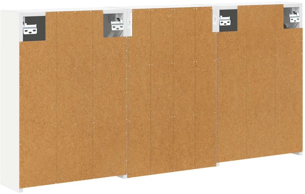 Vonios spintos komplektas 3 vnt. 126 x 16 x 62.5 cm