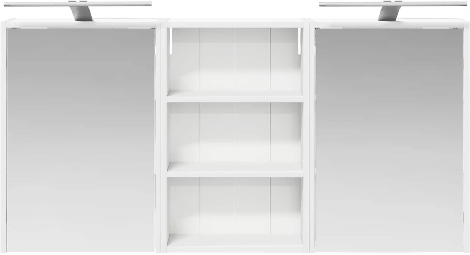 Vonios spintos komplektas 3 vnt. 126 x 16 x 62.5 cm