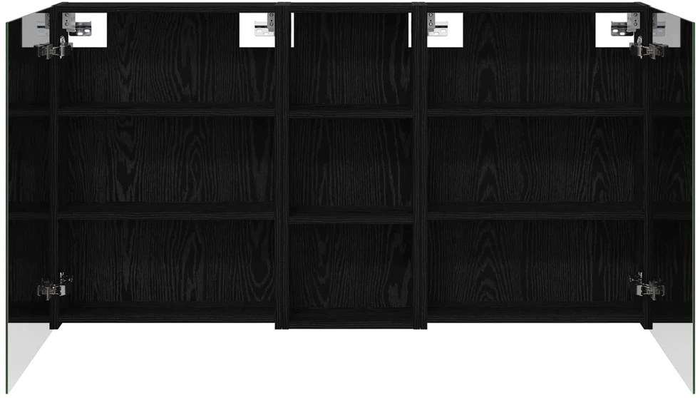 Vonios spintos komplektas 3 vnt. 130 x 14,5 x 70 cm