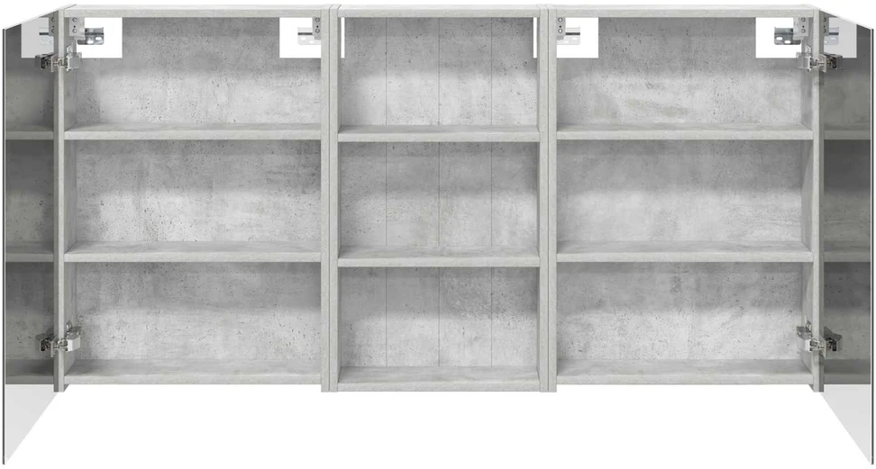 Vonios spintos komplektas 3 vnt. 140 x 14,5 x 70 cm