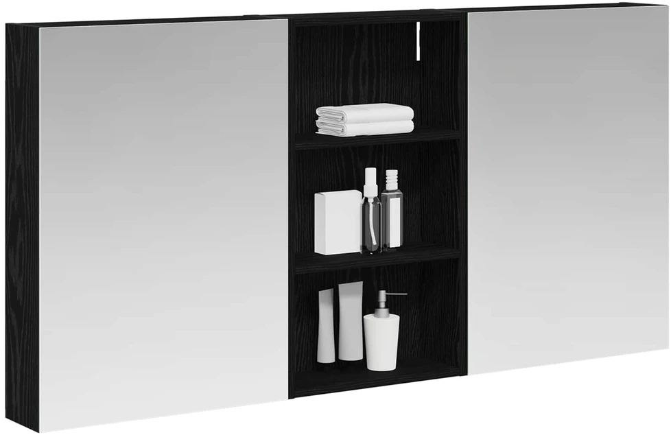 Vonios spintos komplektas 3 vnt. 140 x 14,5 x 70 cm