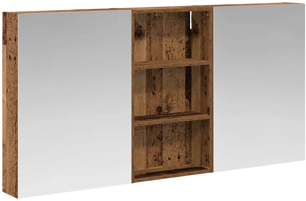 Vonios spintos komplektas 3 vnt. 140 x 14,5 x 70 cm