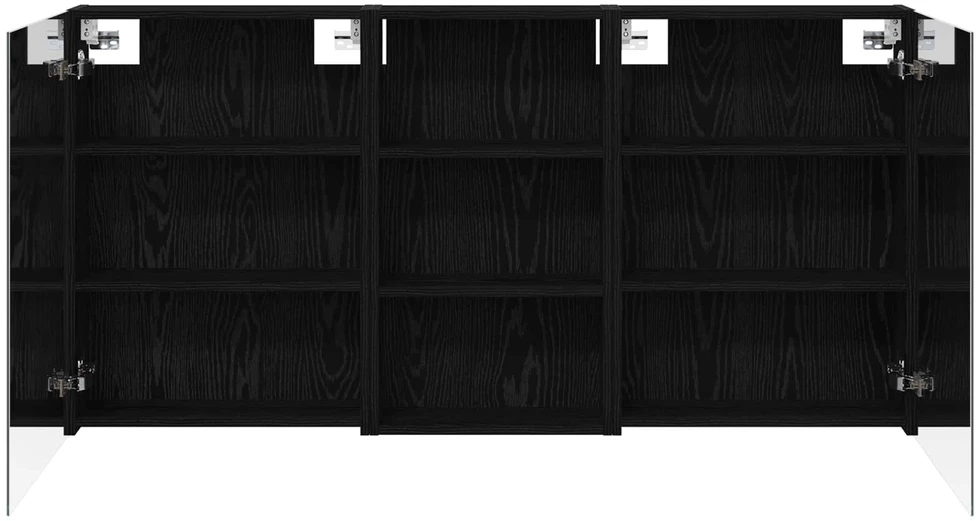 Vonios spintos komplektas 3 vnt. 140 x 14,5 x 70 cm