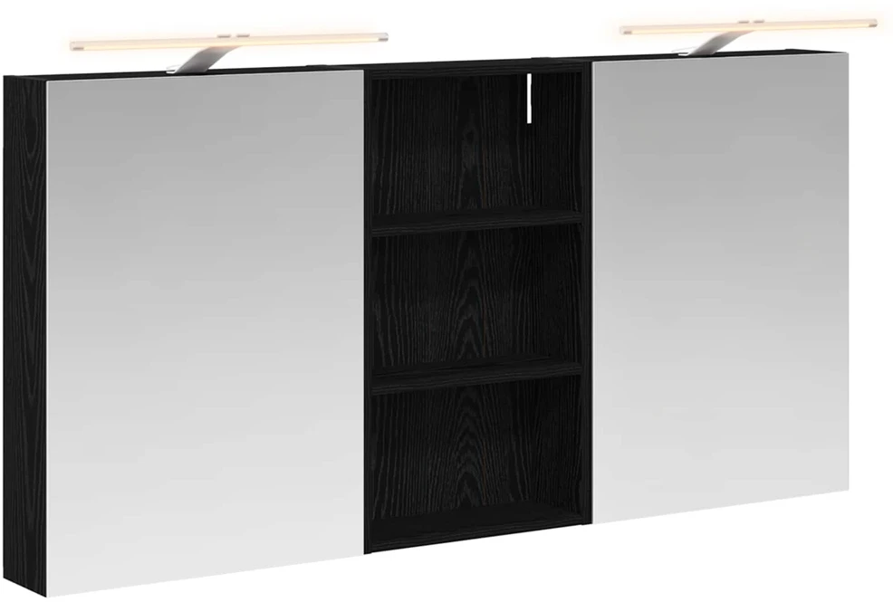 Vonios spintos komplektas 3 vnt. 140 x 14,5 x 70 cm