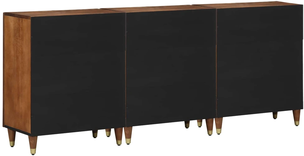 Vonios spintos komplektas 3 vnt. 180 x 33 x 75 cm